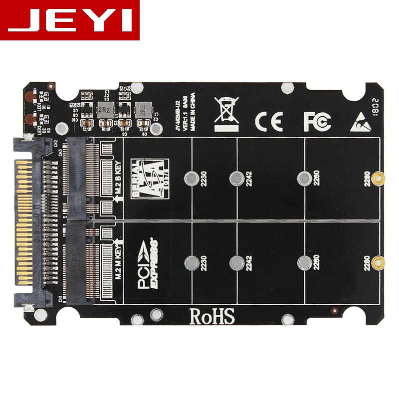 JEYI U2PCB PCI-Express 3.0 4x X16-U2 SFF-8639 , NVMe PCIe SSD PCI-e-U.2 ī, M.2 NGFF 2.5 ġ SSD-PCI-E X16 